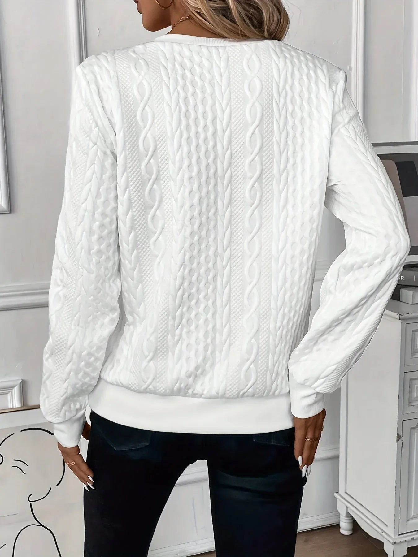Rose - Knitted sweater